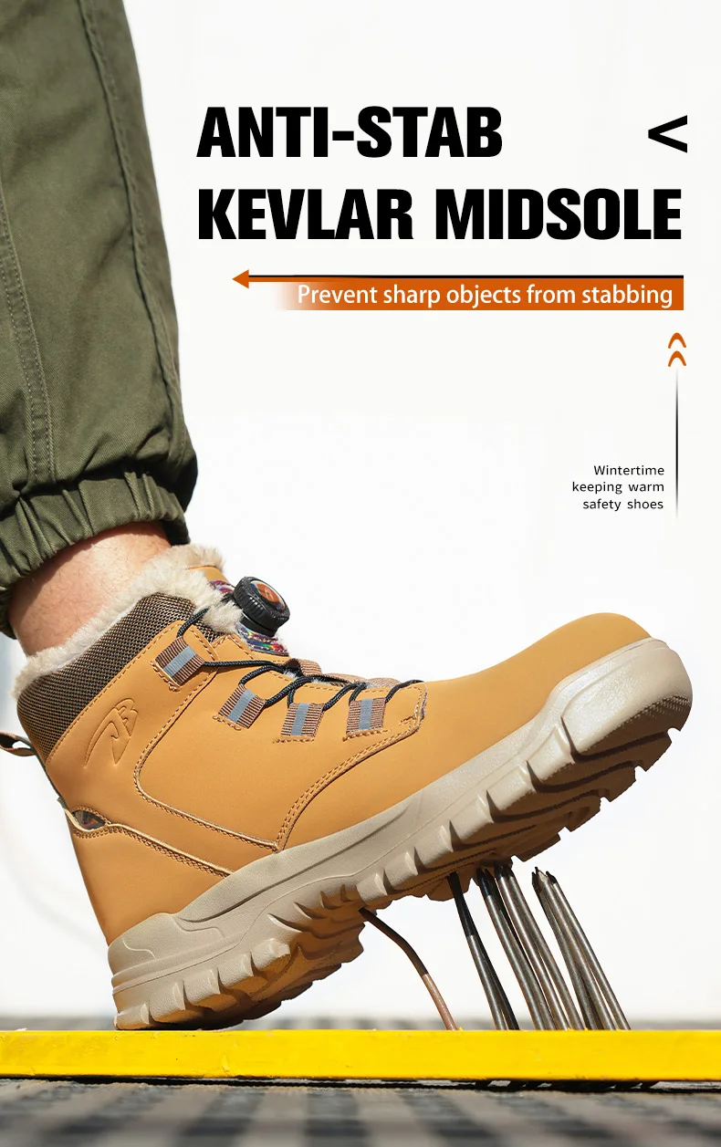2021 Men Safety Shoes Metal Toe Indestructible Ryder Shoe Work Boots with Steel Toe Waterproof Breathable Sneakers Work Shoes