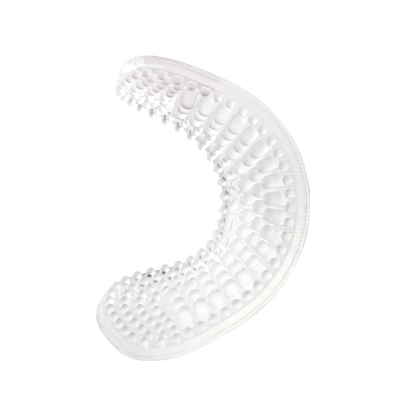 2/4pcs Silicone Heel Stickers Heels Grips Women Men 4D Anti Slip Heel Cushions Non-Slip Inserts Pads Foot Heel Care Protector