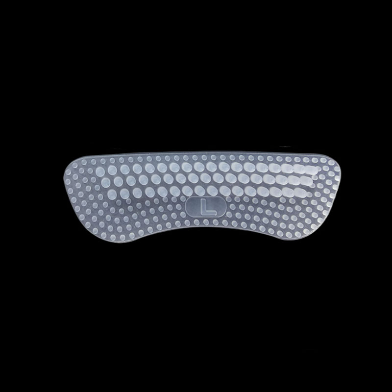 2/4pcs Silicone Heel Stickers Heels Grips Women Men 4D Anti Slip Heel Cushions Non-Slip Inserts Pads Foot Heel Care Protector