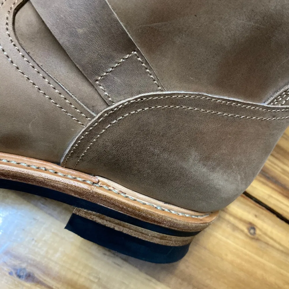 EB999 RockCanRoll Men's Genuine Italian Cow Leather Footwear Cowhide Top Quality Goodyear Welted Trooper Engineer Boots