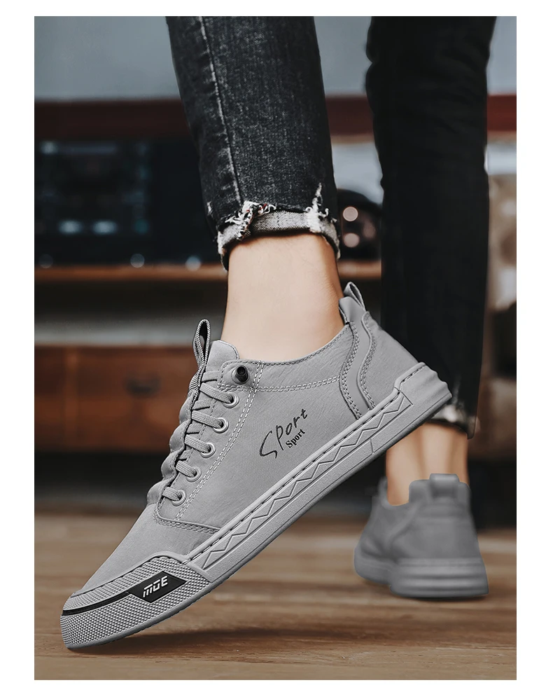 Men's Shoes Summer Breathable Ice Silk Cloth Shoes For Men Running Vulcanize Casual Sports Shoes Tenis Masculino