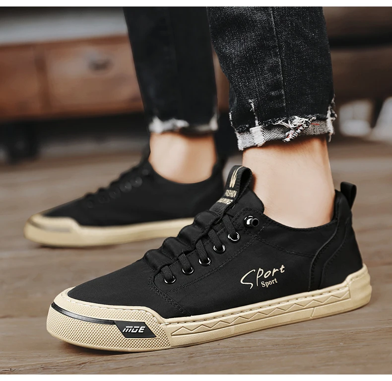 Men's Shoes Summer Breathable Ice Silk Cloth Shoes For Men Running Vulcanize Casual Sports Shoes Tenis Masculino