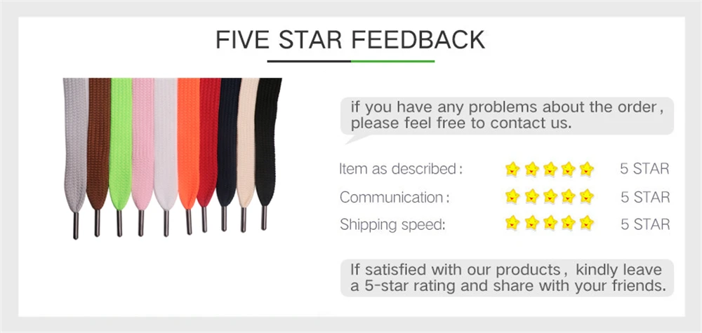 Weiou Official Fashion 18mm Men Women Most Suitable Trendy Cord Dress Shoelace with Gun Black Metal Tips End Shoe Accessories