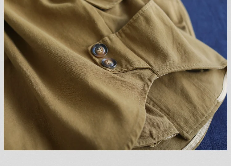 Amax LuluE Autumn 2025 Outerwear Womens Khaki Korean Style Vintage Jacket Basic Lady Casual Coat Button Harajuku Loose Clothing