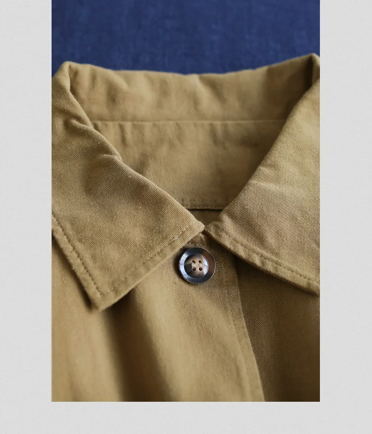 Amax LuluE Autumn 2025 Outerwear Womens Khaki Korean Style Vintage Jacket Basic Lady Casual Coat Button Harajuku Loose Clothing