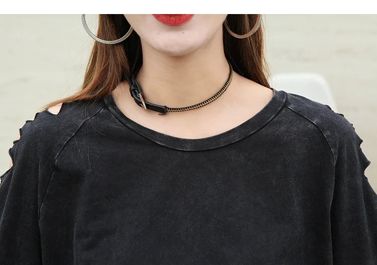 Amax LuluE 2025 Korean Design Summer Womens Sexy Off Shoulder Tshirts Ladies Vintage Punk Style Tees Female Oversized Streetwear