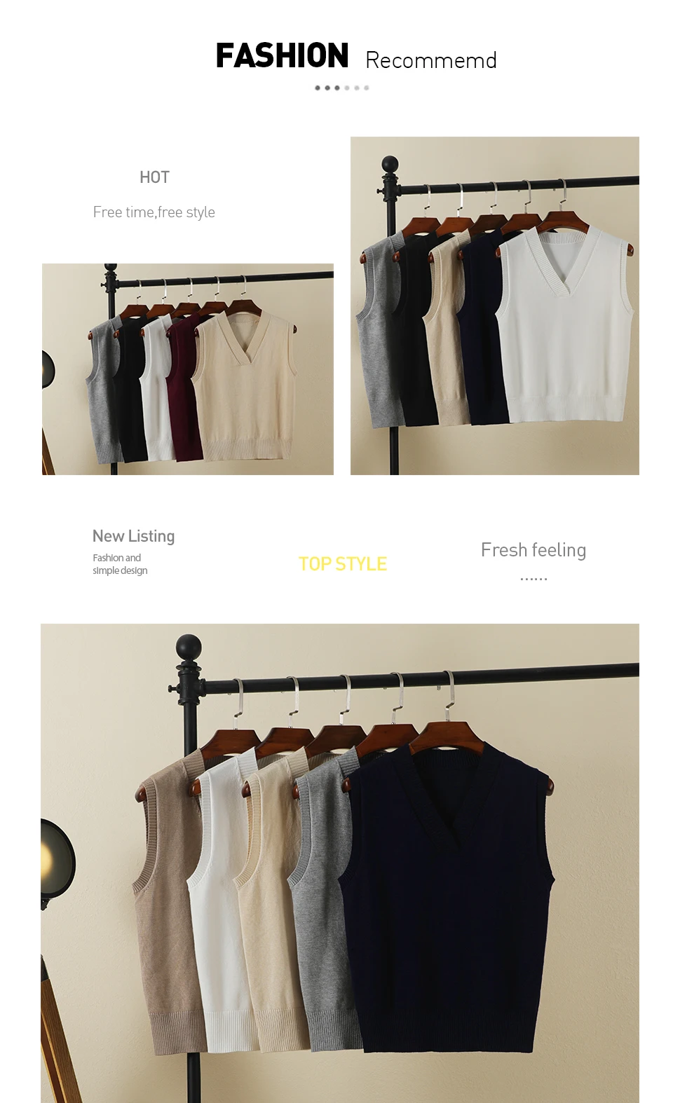 Aesthetic Sweater Pullover Women Sweaters Women's Vest Clothing Blouse Preppy Style Tops Warm Korean Padded Woman Female Knitted