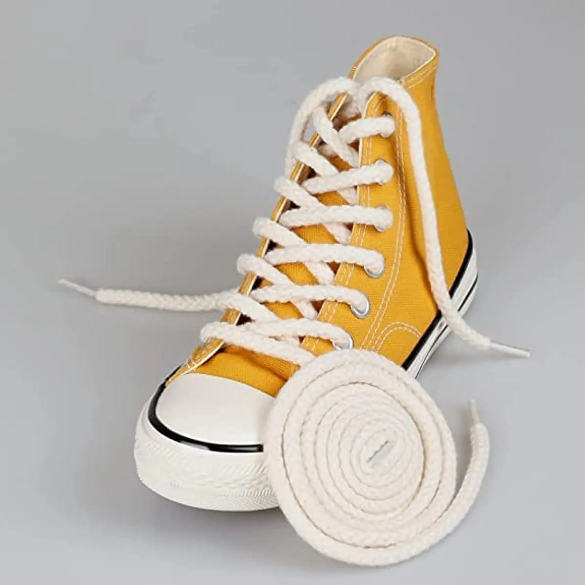 Linen Shoelaces Decoration Accessories Suitable Board Shoes Basketball Shoes Sneakers Cotton Shoe Laces Dunk SB AF1AJ Shoe Rope