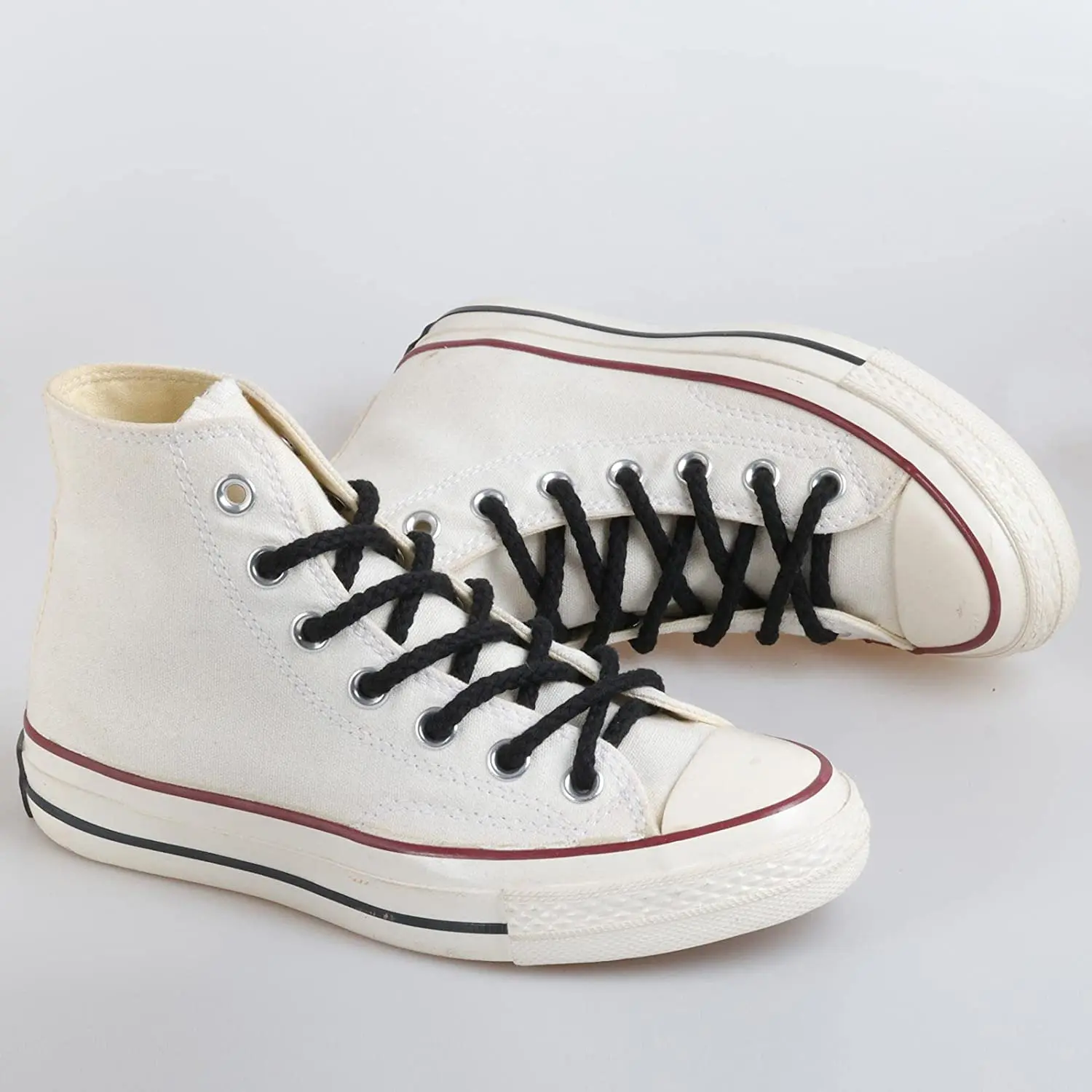 Linen Shoelaces Decoration Accessories Suitable Board Shoes Basketball Shoes Sneakers Cotton Shoe Laces Dunk SB AF1AJ Shoe Rope