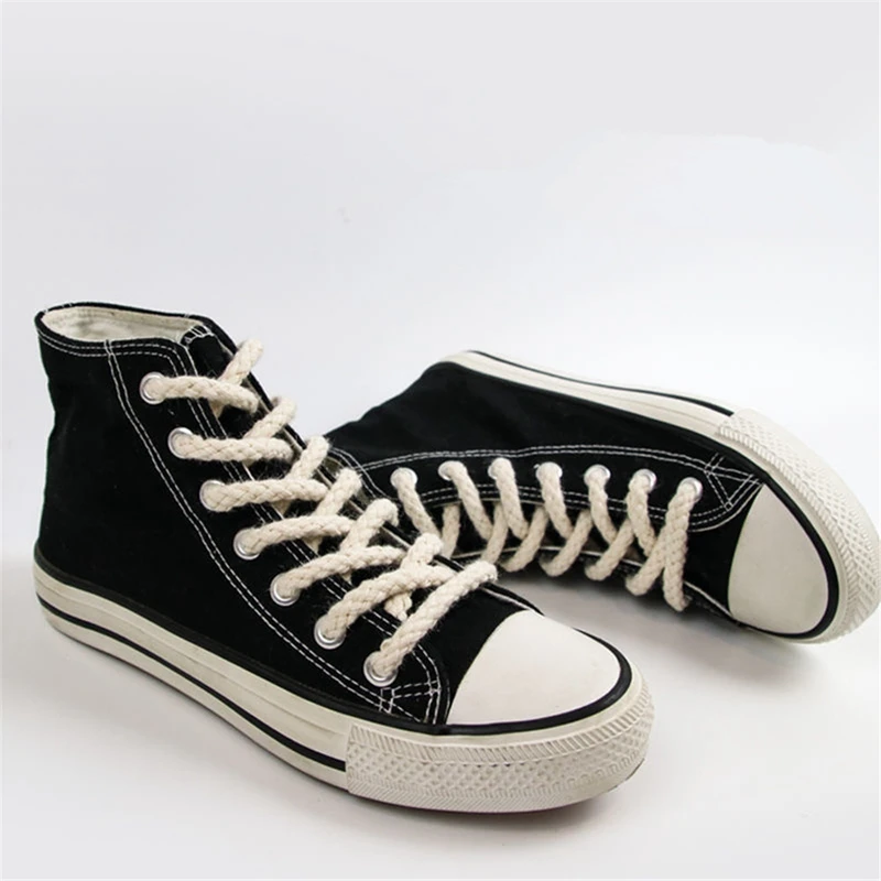 Linen Shoelaces Decoration Accessories Suitable Board Shoes Basketball Shoes Sneakers Cotton Shoe Laces Dunk SB AF1AJ Shoe Rope