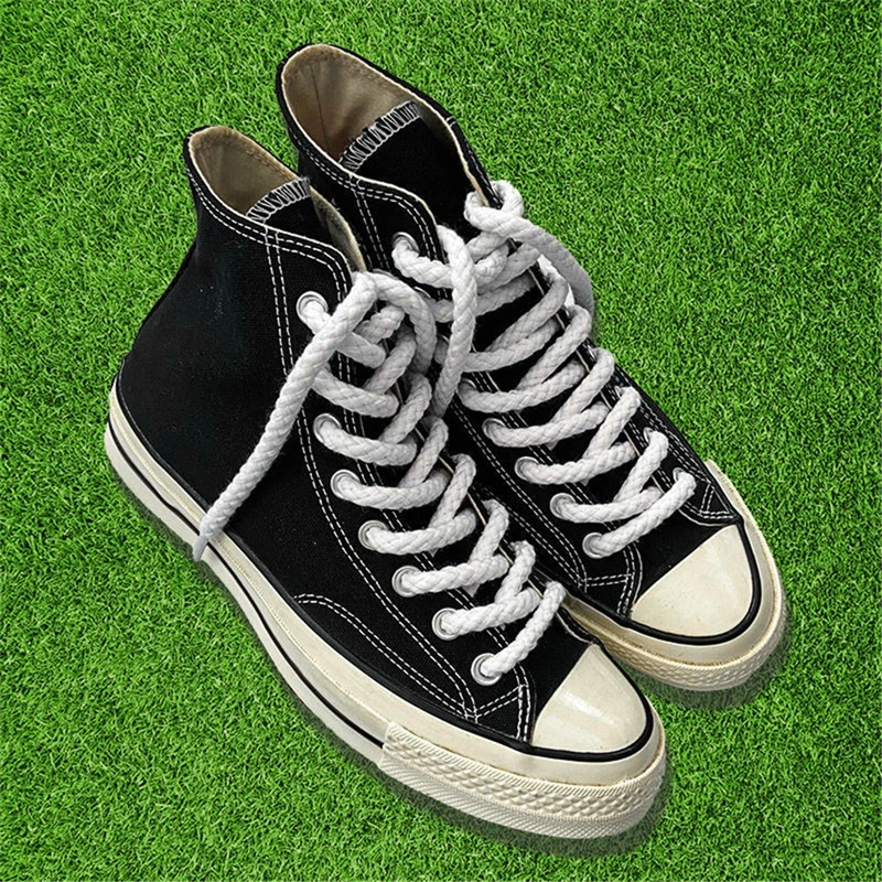 Linen Shoelaces Decoration Accessories Suitable Board Shoes Basketball Shoes Sneakers Cotton Shoe Laces Dunk SB AF1AJ Shoe Rope