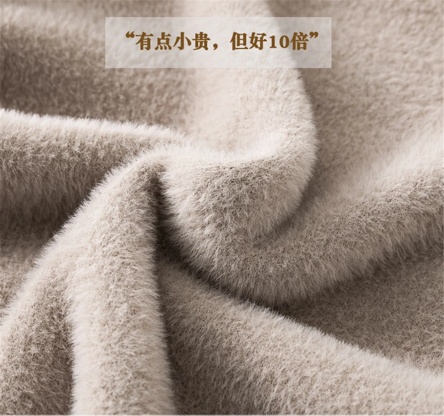 High-Quality Winter Plus Velvet Turtleneck Sweater Women Warm Slim Long Sleeve Elastic Knitted Pullovers Korean Knitwear Sweater
