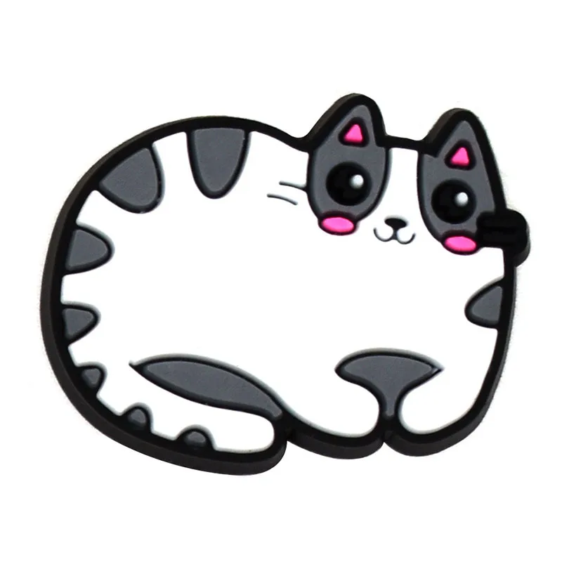 Cat Shoe Charms for Crocs Accessories Kids Clogs Pins Boy Girls Badges Men Jeans Women Decorations Buckle Shoes Accessories