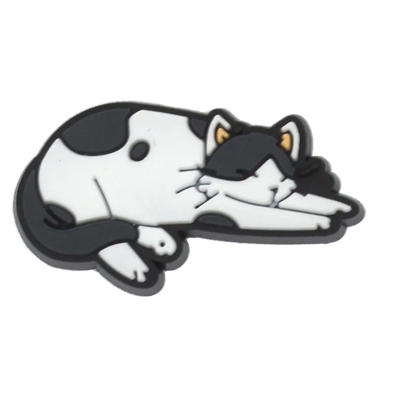 Cat Shoe Charms for Crocs Accessories Kids Clogs Pins Boy Girls Badges Men Jeans Women Decorations Buckle Shoes Accessories