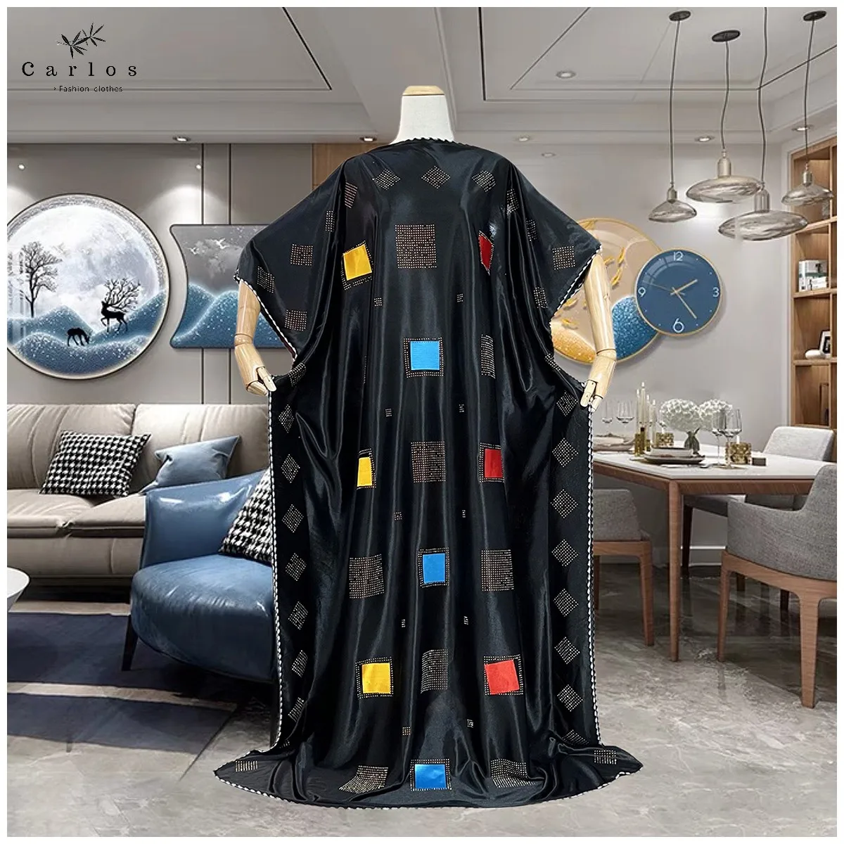Women Dress Inlaid Mubarak Dubai Femme Luxury Muslim Dress Kaxikakuma African Abaya For Women Kaftan islamic Clothing With Scarf