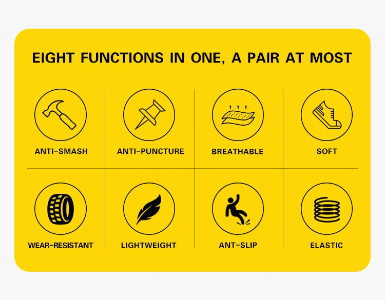 Men  Work Shoes ESD Safety Shoes Fashion Comfortable Indestructible Construction Anti-static