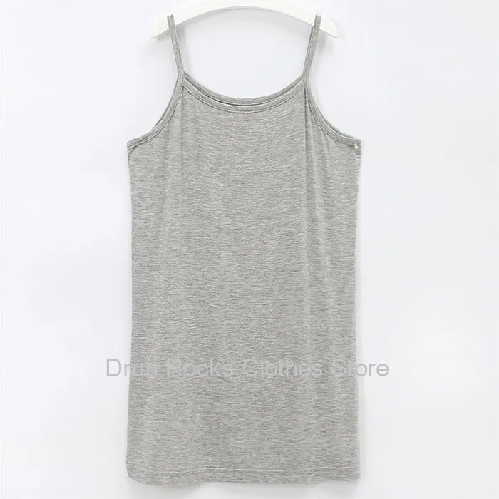 Women Tank Top Summer White Sexy Girl 7XL 8XL Black Tee Shirt Femme Plus Size 4XL 5XL 6XL Tops Modal Underwear Mujer Camis Vest