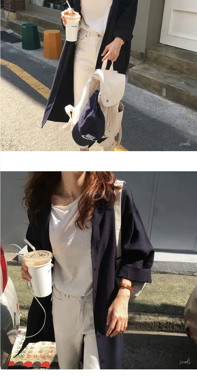 Shirt Dress For Women Harajuku Aesthetic Vintage Clothes Woman Korean Fashion Maxi Robe Casual Dresses Long Brownblack