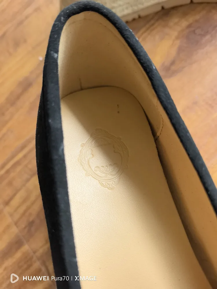 MKKHOU Fashion Loafers New High Quality Real Leather Suede Vintage Straw Braid Platform Shoes Daily Casual Light Shoes Neutral