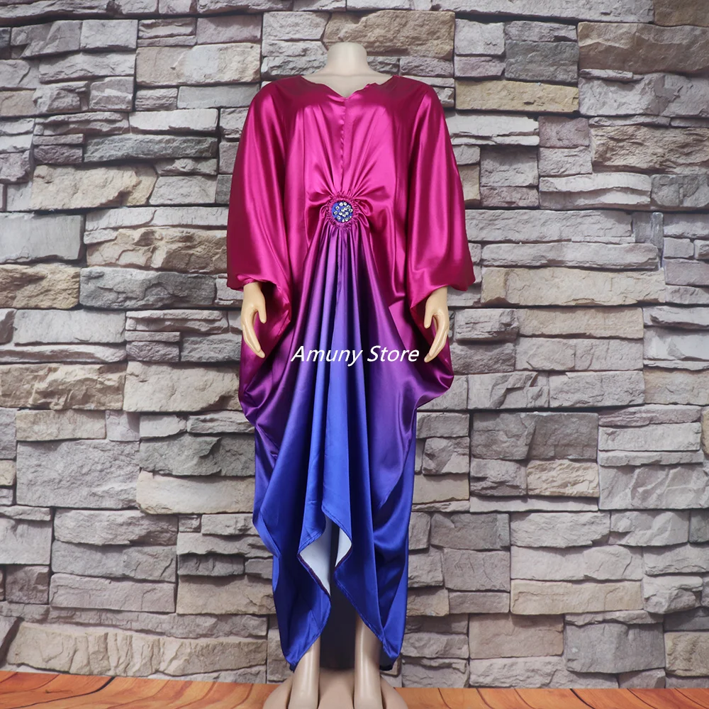 2023 Summer African Fashion Design Sleek Rayon Dress Nigeria's Latest Abaya