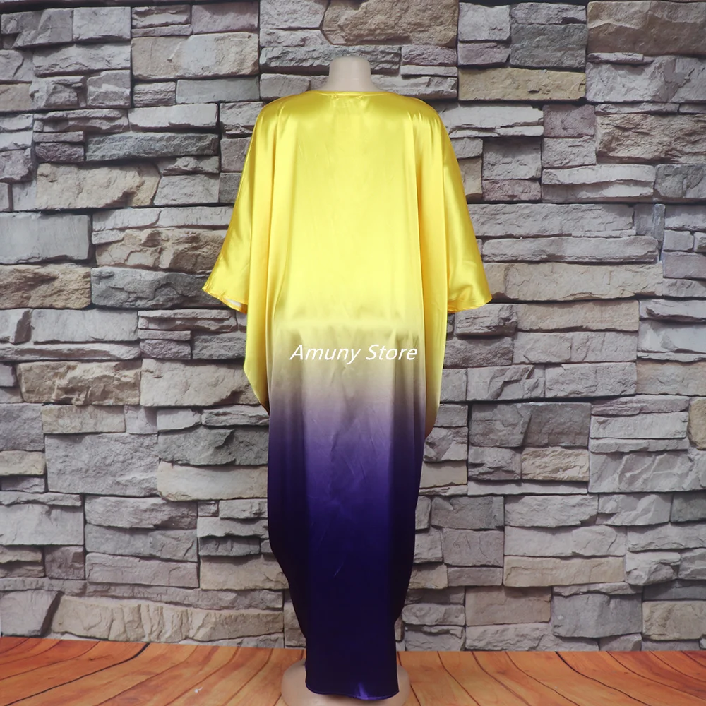2023 Summer African Fashion Design Sleek Rayon Dress Nigeria's Latest Abaya