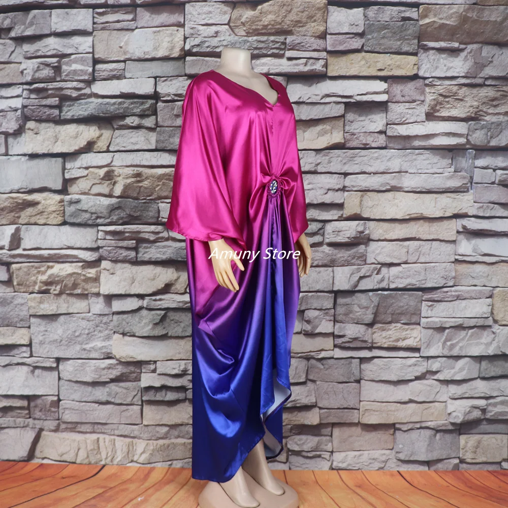 2023 Summer African Fashion Design Sleek Rayon Dress Nigeria's Latest Abaya