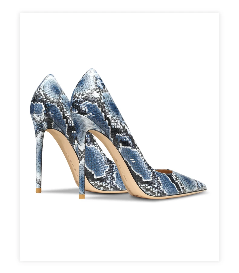 Heels For Women 2024 Luxury Women's Pumps Snake Pattern High Heels Shoes Sexy Wedding Shoes Female Stiletto Shoes Ladies Shoes