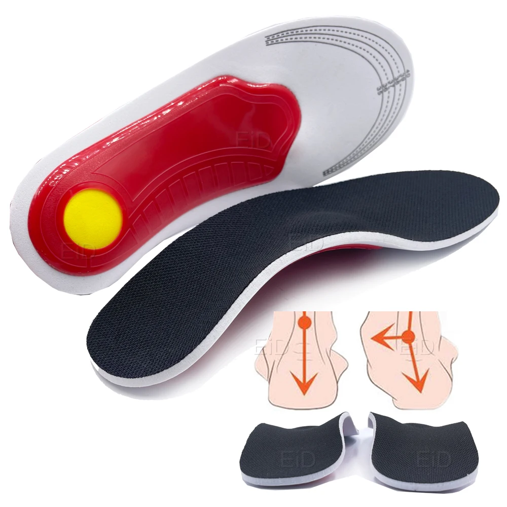 Orthopedic Insoles for Flat Foot Orthotics Gel shoes sole Insert Pad Arch Support Pad For Plantar fasciitis Feet Care man women