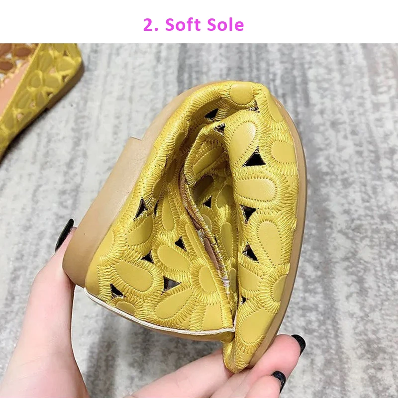 Fashion Beige Wide Flats Female Shoes Big Size 41 42 Summer Casual Soft Women's Slip on Loafers Ladies Cheap Shoes 2023 New