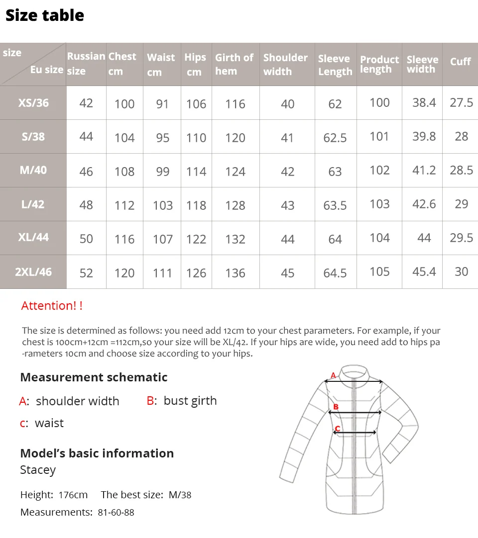 Astrid Winter Women's coat women parka long warm fashion black quilted jacket with natural fur collar female clothing ZR-7266