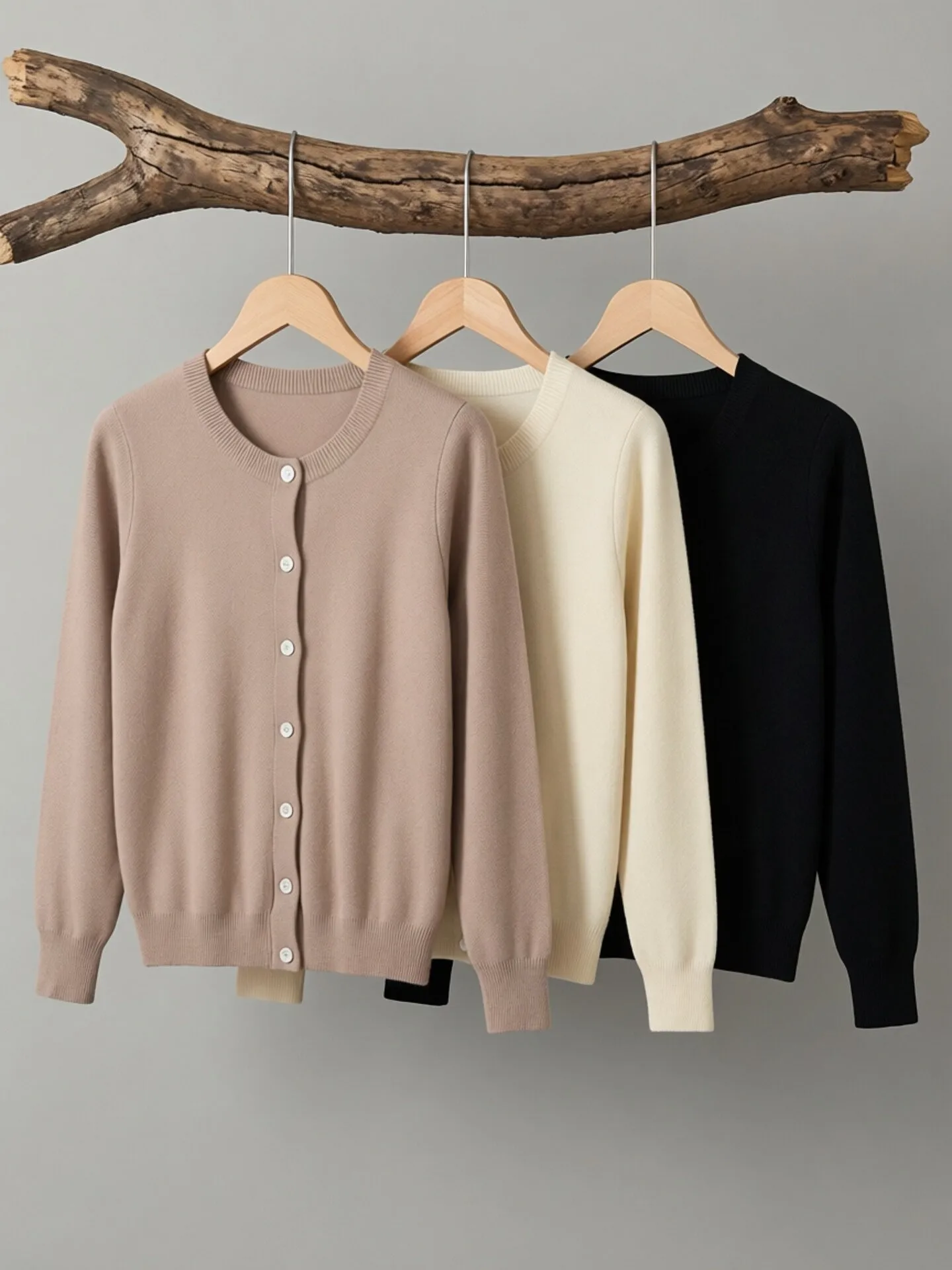 Cropped Blouses Cardigan Female Knitted Ladies Sweaters Crochet Top Black Women's Coat Spring 2026 Jersey Clothing Outerwear