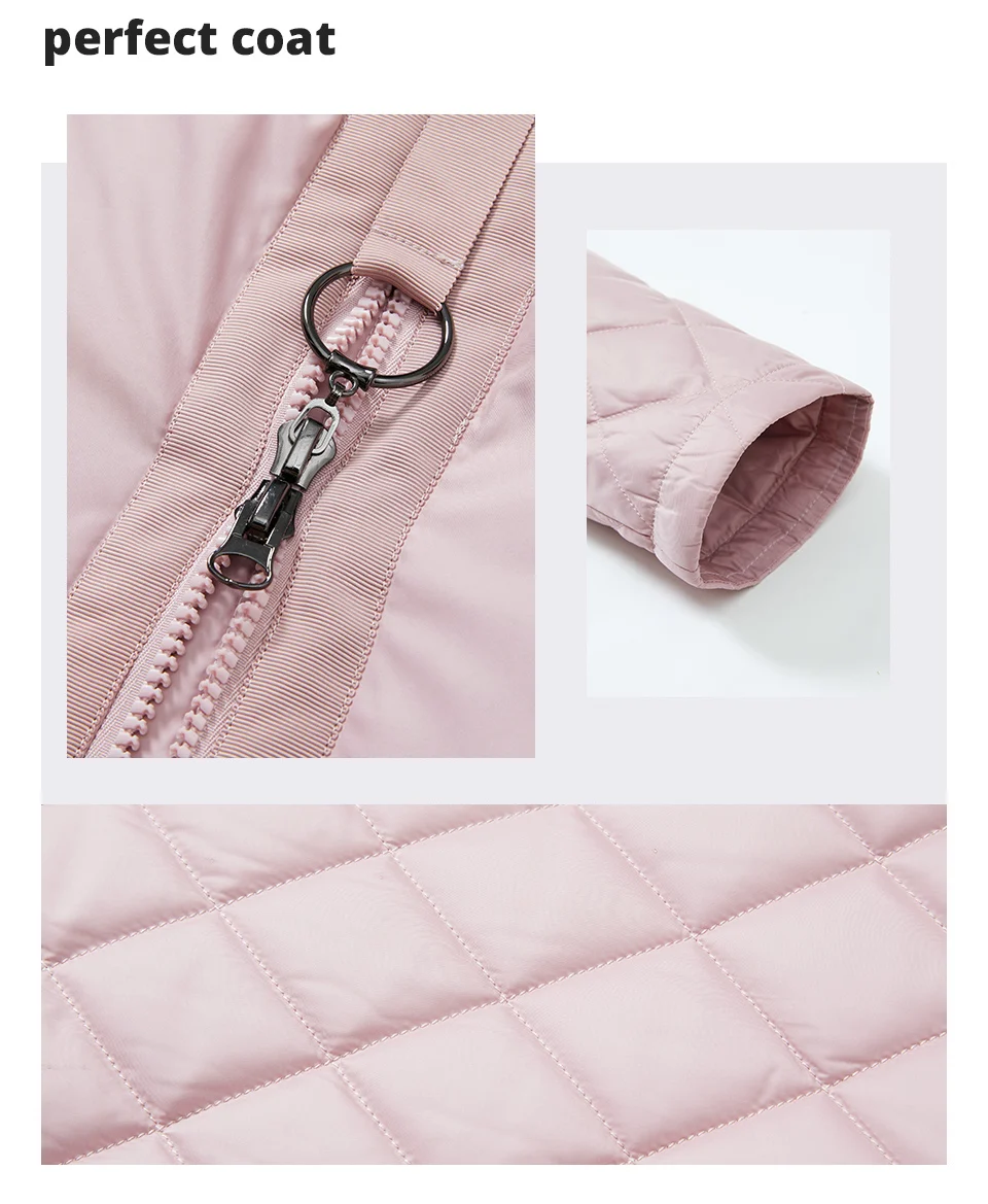 GASMAN 2022 New trench Coat female Women's spring jacket Autumn coat women long parka outwear Slim fashion casual Jackets 21150