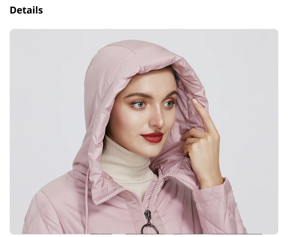 GASMAN 2022 New trench Coat female Women's spring jacket Autumn coat women long parka outwear Slim fashion casual Jackets 21150