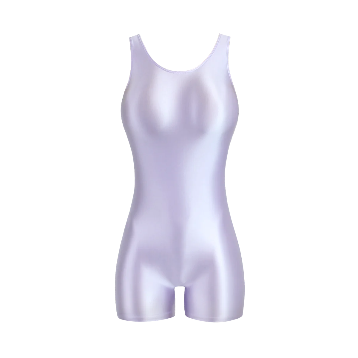 MJINM Women's Summer Sexy Glossy One-Piece Catsuit Waistcoat Jumpsuit Romper Playsuit Sports Pants Tight Fit Casual Outfit