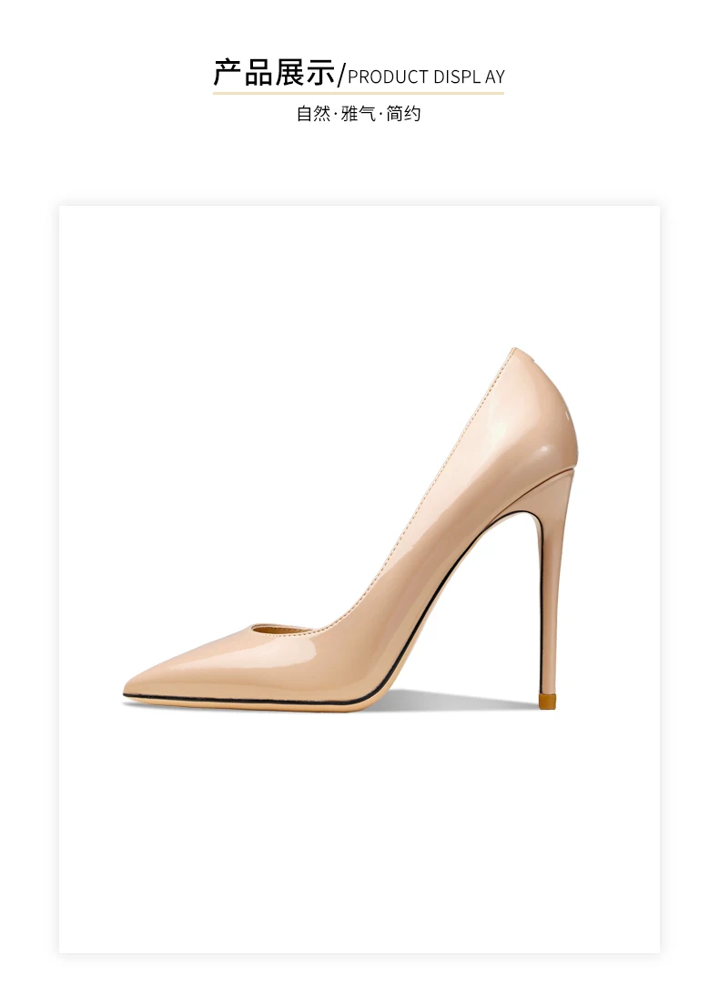Heels For Women 2026 Genuine Leather Luxury Women's Pumps Spring High Heels Shoes Classics Pumps Fashion Pointed Toe Elegant 8cm