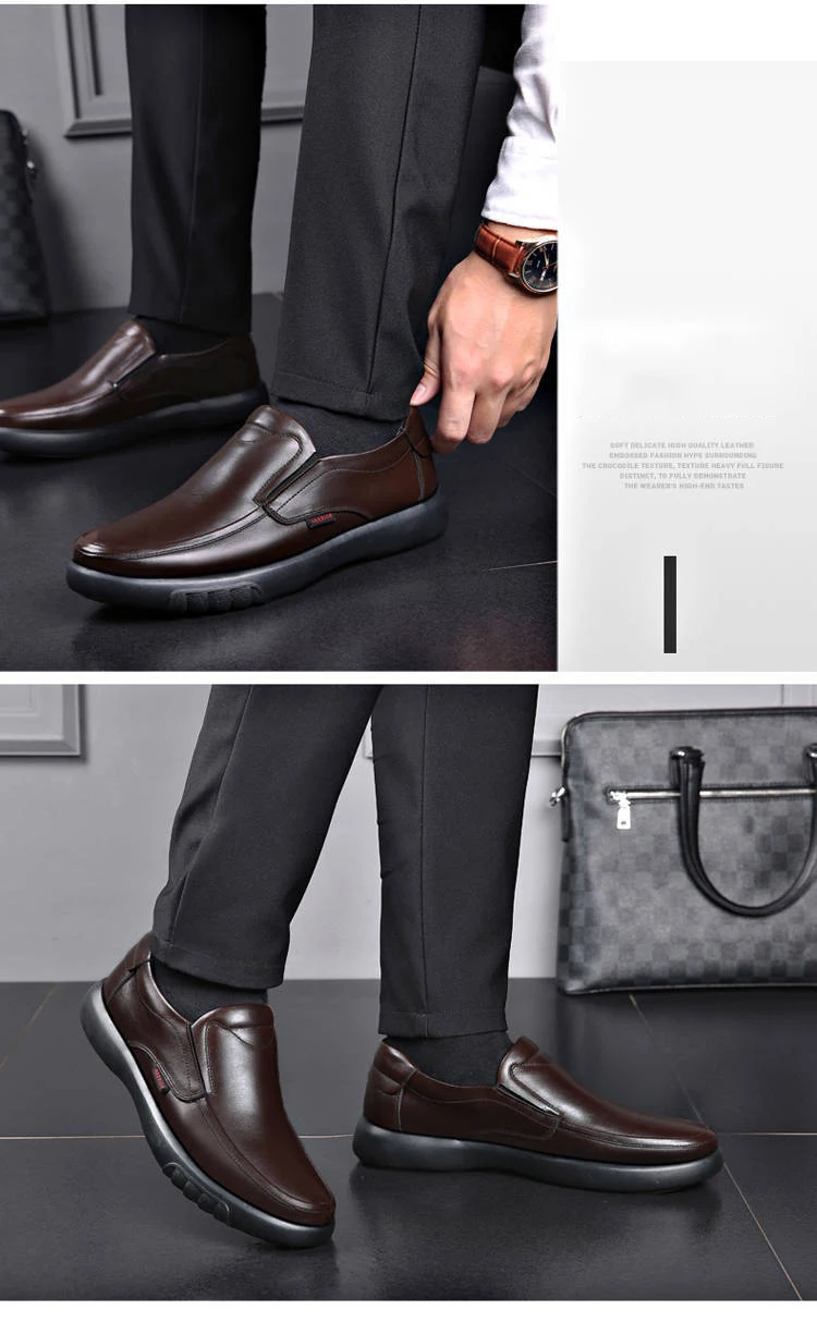 New Black Shoes Men Loafers Breathable Soft Moccasins Man High Quality Casual PU Leather Boat Shoes Men Flats Male Driving Shoes
