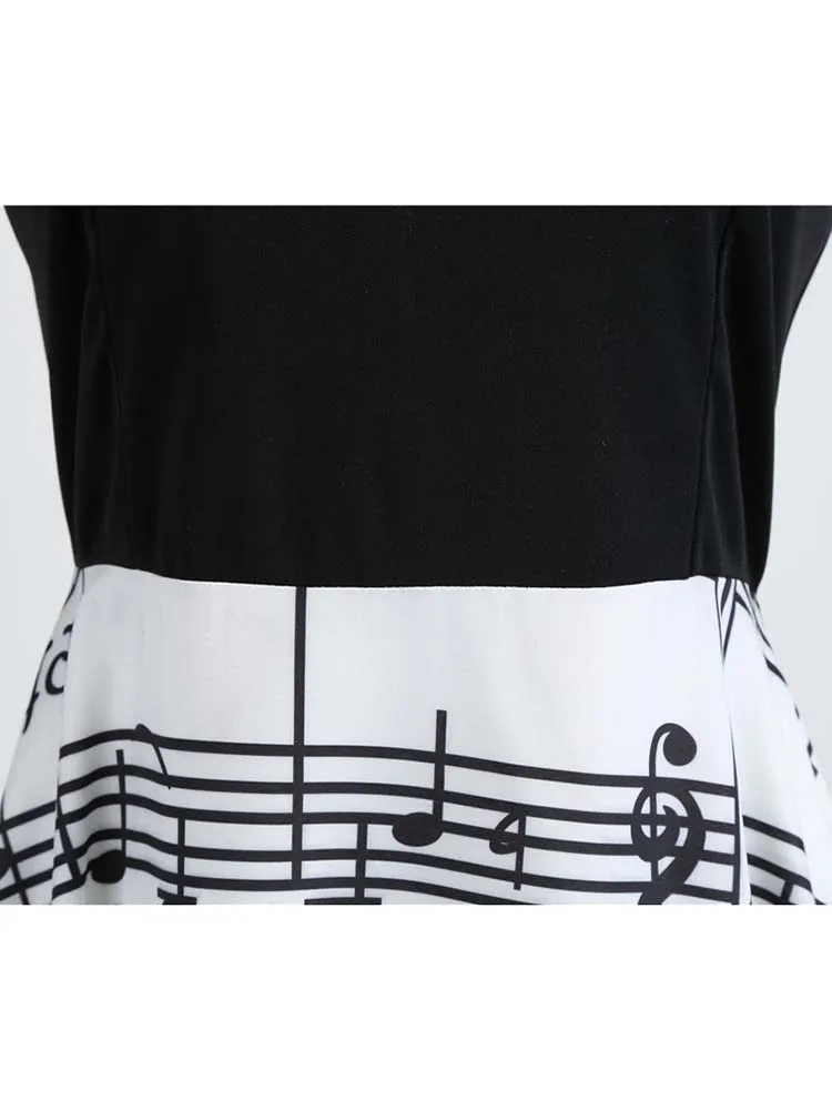 Women Summer Dress Casual Floral Print Retro Vintage Dresses Sleeveless High Waist Elegant Office Ladies Party Sundress
