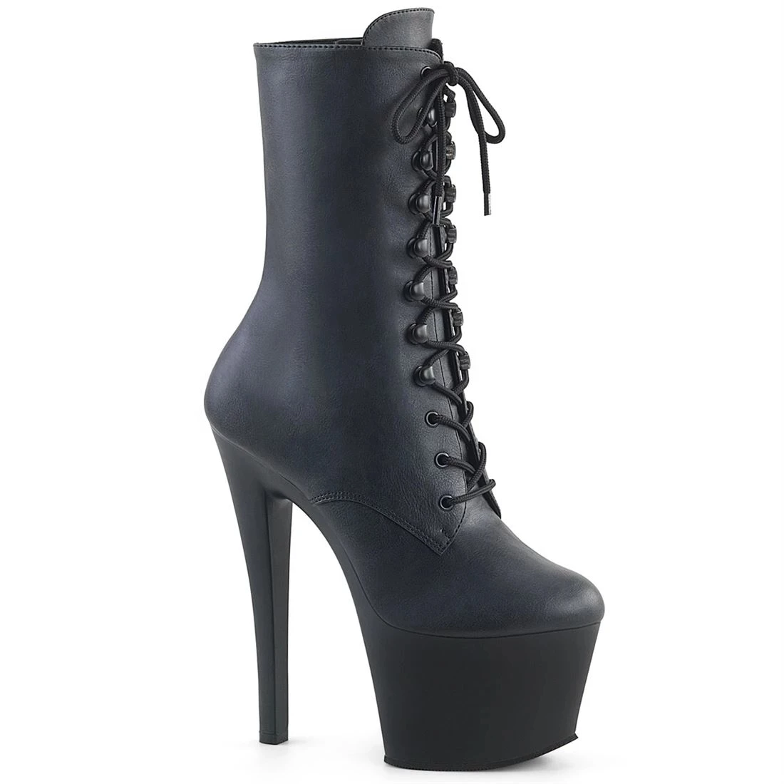 SDTRFT NightClub Stilettos 17cm Thin High Heels Ankle Boots Platforms Shoes Woman Botas Mujer Party Patent Leather Wedding Pumps
