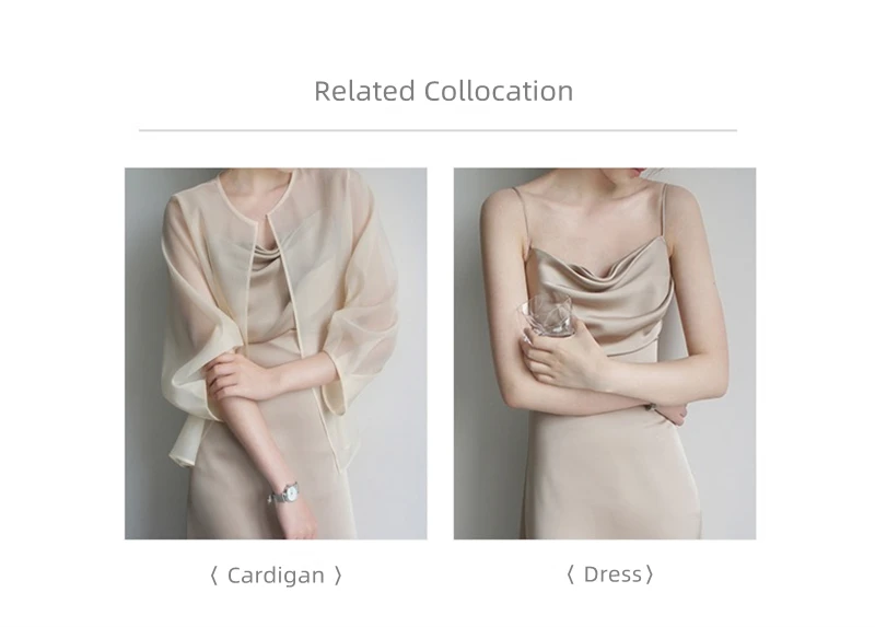 LMQ NEW Women French Retro Fashion All-Match Organza See Through Blouse Jacket Cardigan Sunscreen Shirt Transparent Chiffon Tops