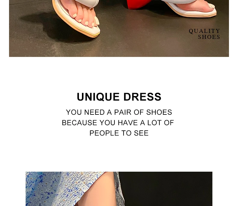 New 2022 Sexy Summer Japanese Style High Heels Open Toe Black White Apricot Dress Party Casual Female Slippers flip flops Shoes