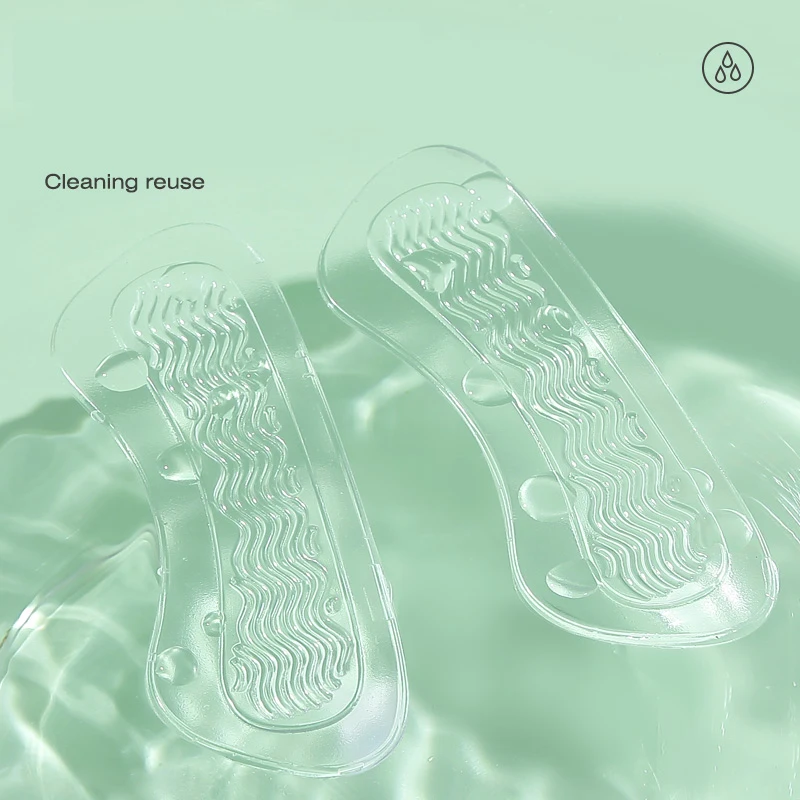 Upgrade Silicone Heel Stickers Heels Grips for Women Men Anti Slip Heel Cushions Non-Slip Inserts Pads Foot Heel Care Protector