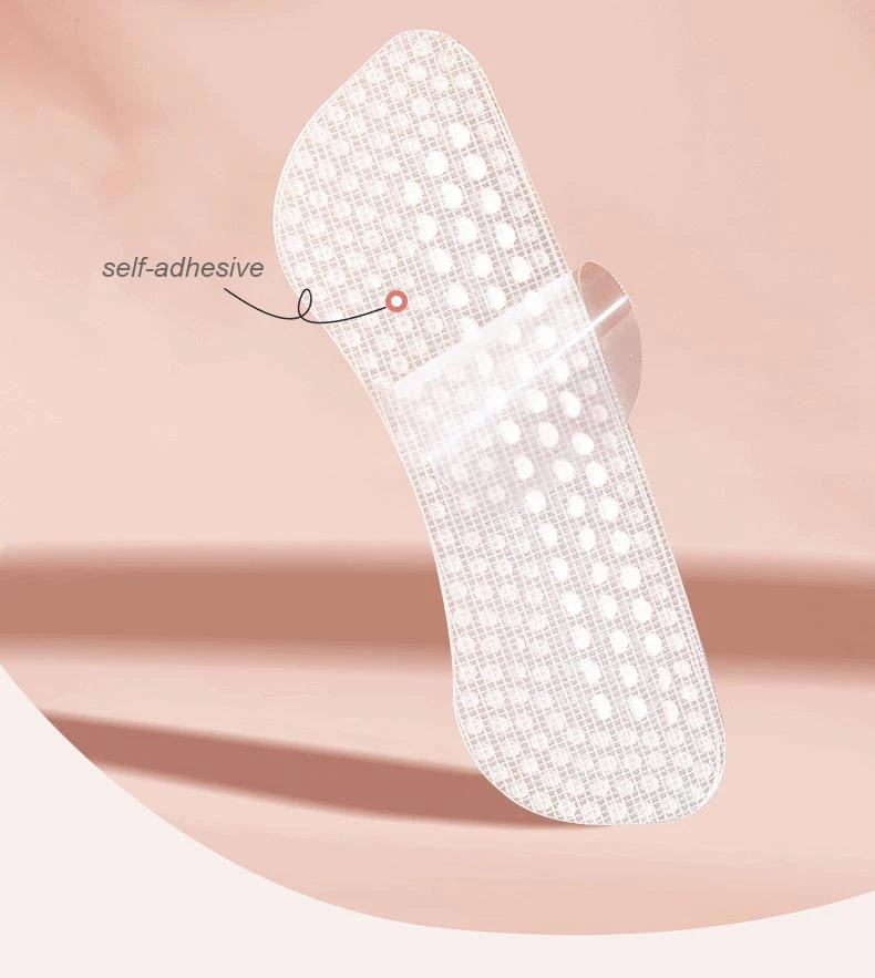 Upgrade Silicone Heel Stickers Heels Grips for Women Men Anti Slip Heel Cushions Non-Slip Inserts Pads Foot Heel Care Protector
