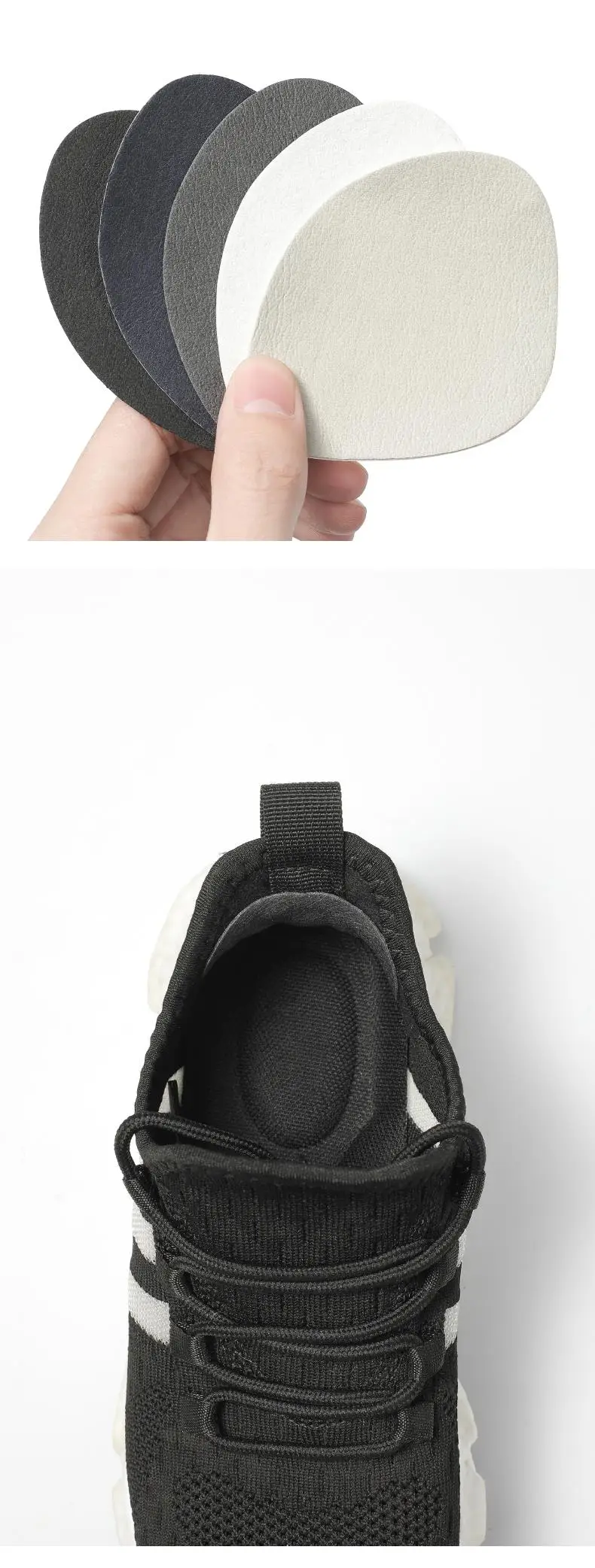 Sports Shoes Patches Vamp Repair Shoe Insoles Patch Sneakers Heel Protector Adhesive Patch Repair Shoes Heel Foot Care Products