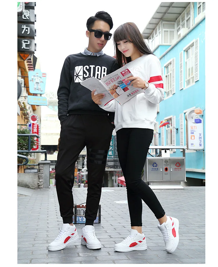 Spring Fashion Casual Shoes Men White Sneakers Breathable High top Flats Skateboarding Shoes 2025 New Unisex man shoes