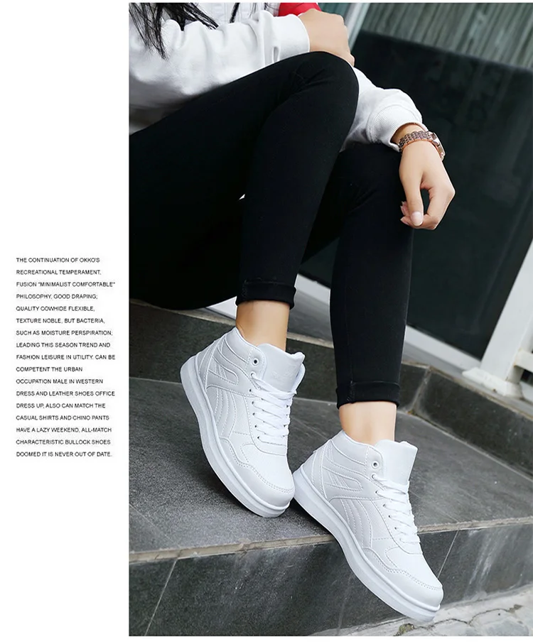 Spring Fashion Casual Shoes Men White Sneakers Breathable High top Flats Skateboarding Shoes 2025 New Unisex man shoes
