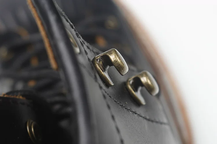 P001 Red Tornado Men's Genuine Cow Leather Motorcycle High Heel Casual Rider Footwear Cowhide Good Quality Goodyear Welted Boots