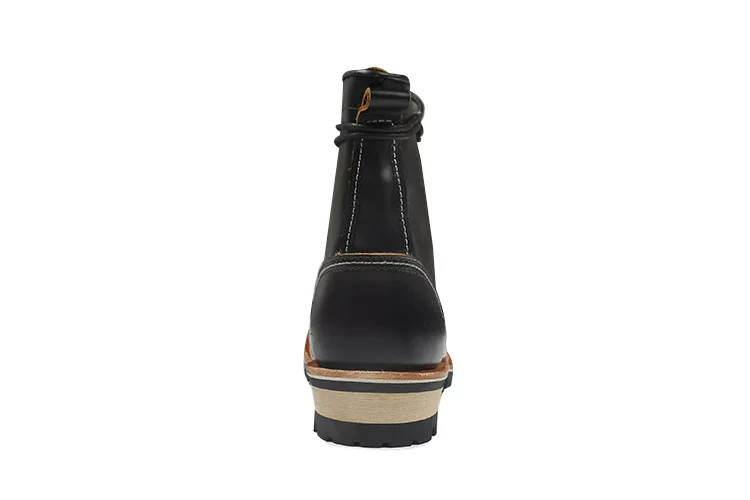 P001 Red Tornado Men's Genuine Cow Leather Motorcycle High Heel Casual Rider Footwear Cowhide Good Quality Goodyear Welted Boots