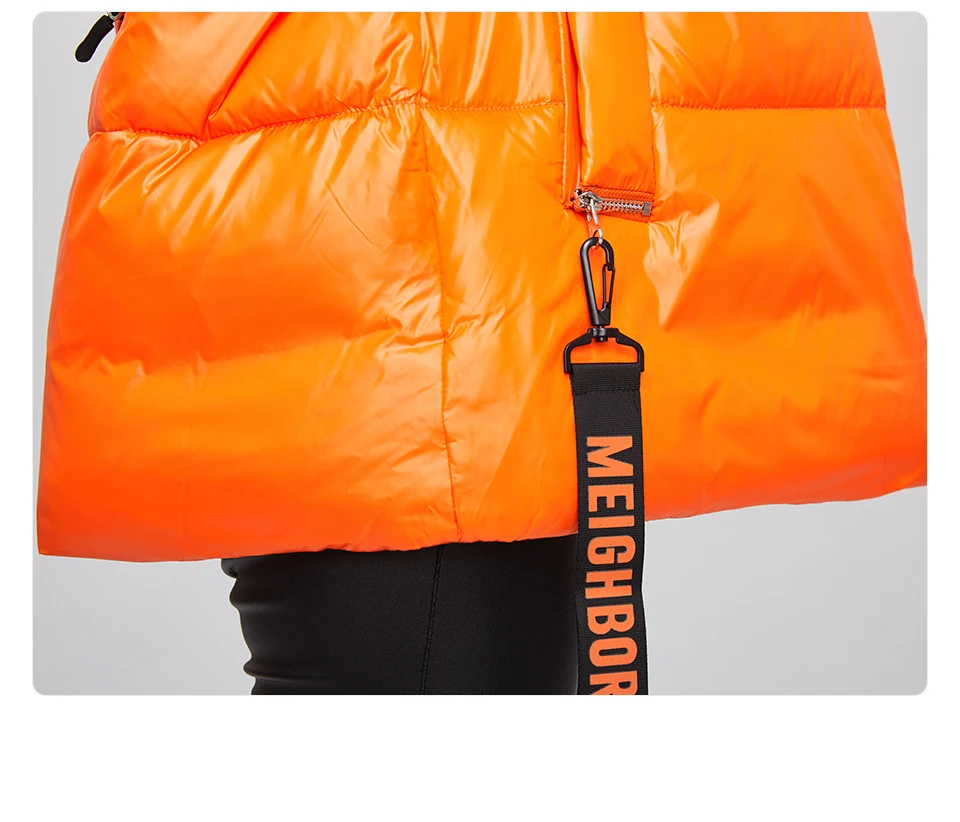 GASMAN 2022 Parka hooded thick winter women jacket fashion Women coat brand zipper outwear Female solid autumn puffer jacket 213