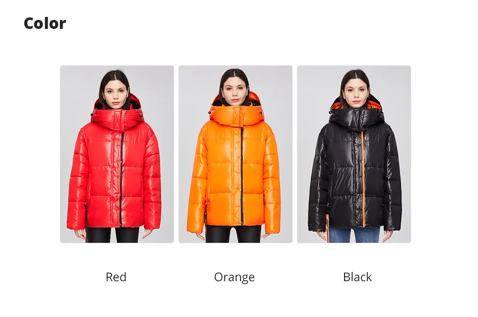 GASMAN 2022 Parka hooded thick winter women jacket fashion Women coat brand zipper outwear Female solid autumn puffer jacket 213