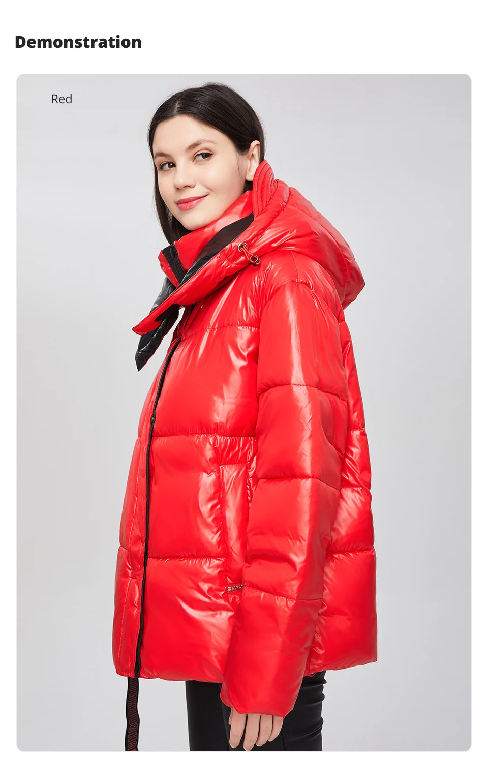GASMAN 2022 Parka hooded thick winter women jacket fashion Women coat brand zipper outwear Female solid autumn puffer jacket 213